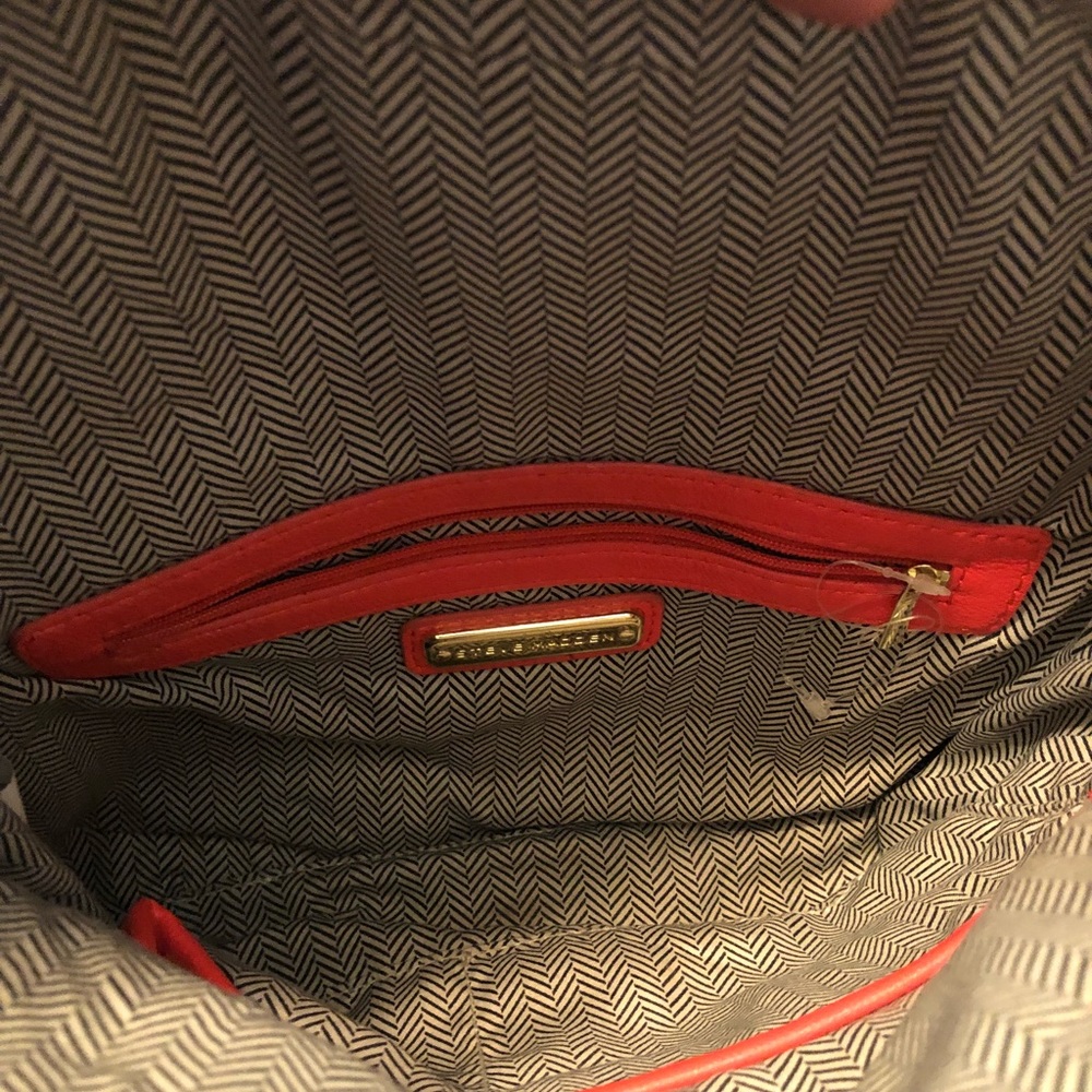 Steve Madden salmon/ peach crossbody purse